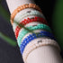 Rubis | Argent sterling .925 | Enveloppe de verre luciole